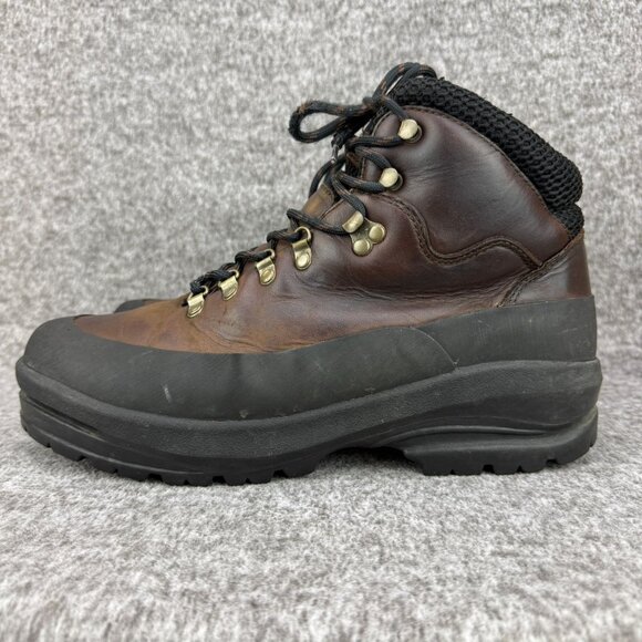 ✅LaCrosse 7100 Mens 11W Brown Leather Rubber Outdoor Hiking Trail Hunting Boots - Picture 7 of 12